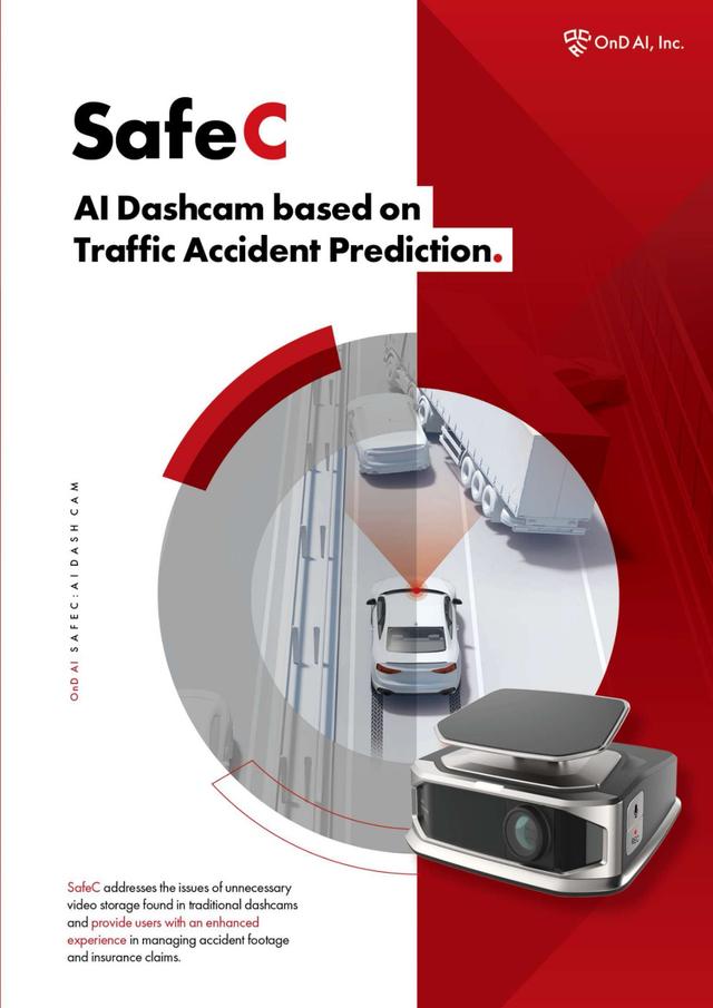 OnD AI, Inc. Plans to Launch AI-Based Traffic Accident Prediction Dashcam ‘SafeC’